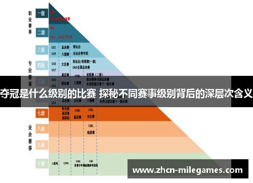 夺冠是什么级别的比赛 探秘不同赛事级别背后的深层次含义 夺冠是什么级别的比赛 探秘不同赛事级别背后的深层次含义