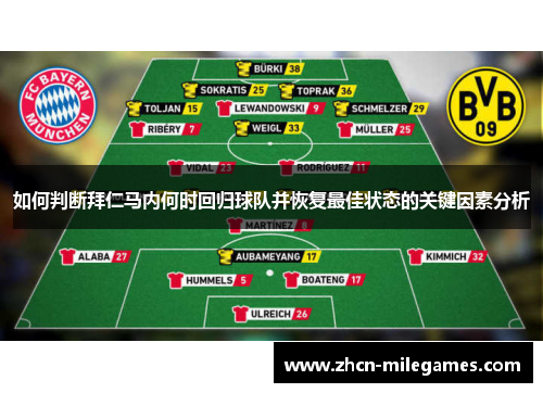 如何判断拜仁马内何时回归球队并恢复最佳状态的关键因素分析